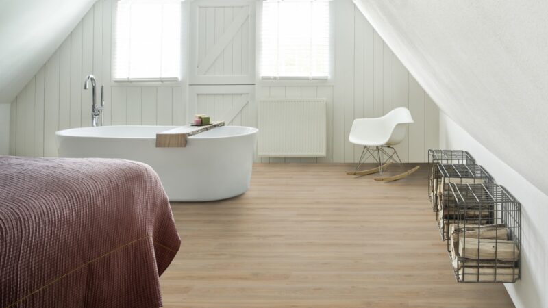 Blackjack Oak 22220 PVC vloer Moduleo slaapkamer