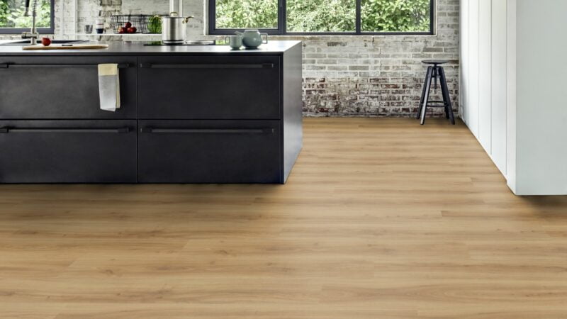 Classic Oak 24235 PVC vloer Moduleo keuken