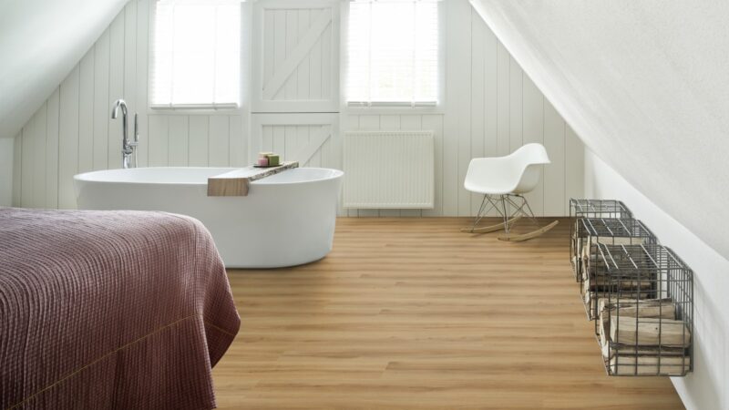 Classic Oak 24235 PVC vloer Moduleo slaapkamer