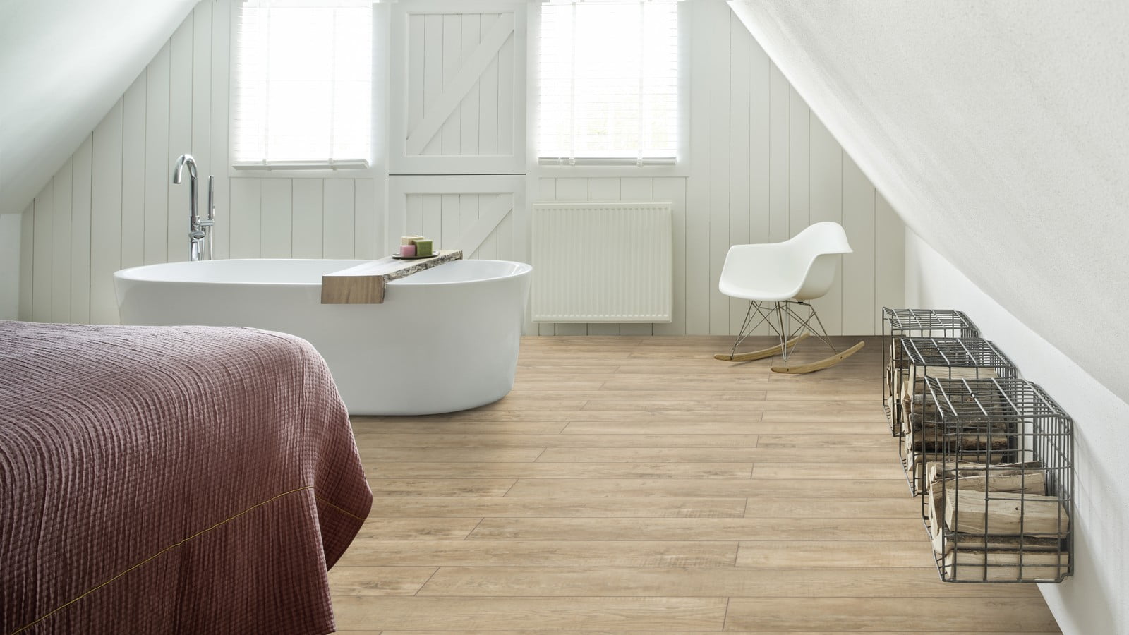 Country Oak 54265 PVC klikvloer Moduleo Layred 4 Country Oak 54265LR slaapkamer