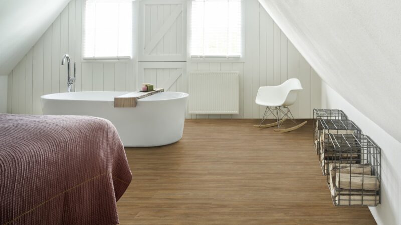 Montreal Oak 24825 PVC vloer Moduleo slaapkamer
